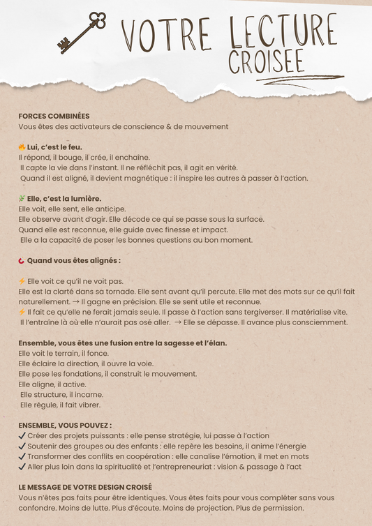 Human Design - COUPLE - Mieux se comprendre pour mieux s'aimer